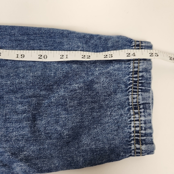 We The Free Denim Beckett Blazer Size M - Picture 10 of 14